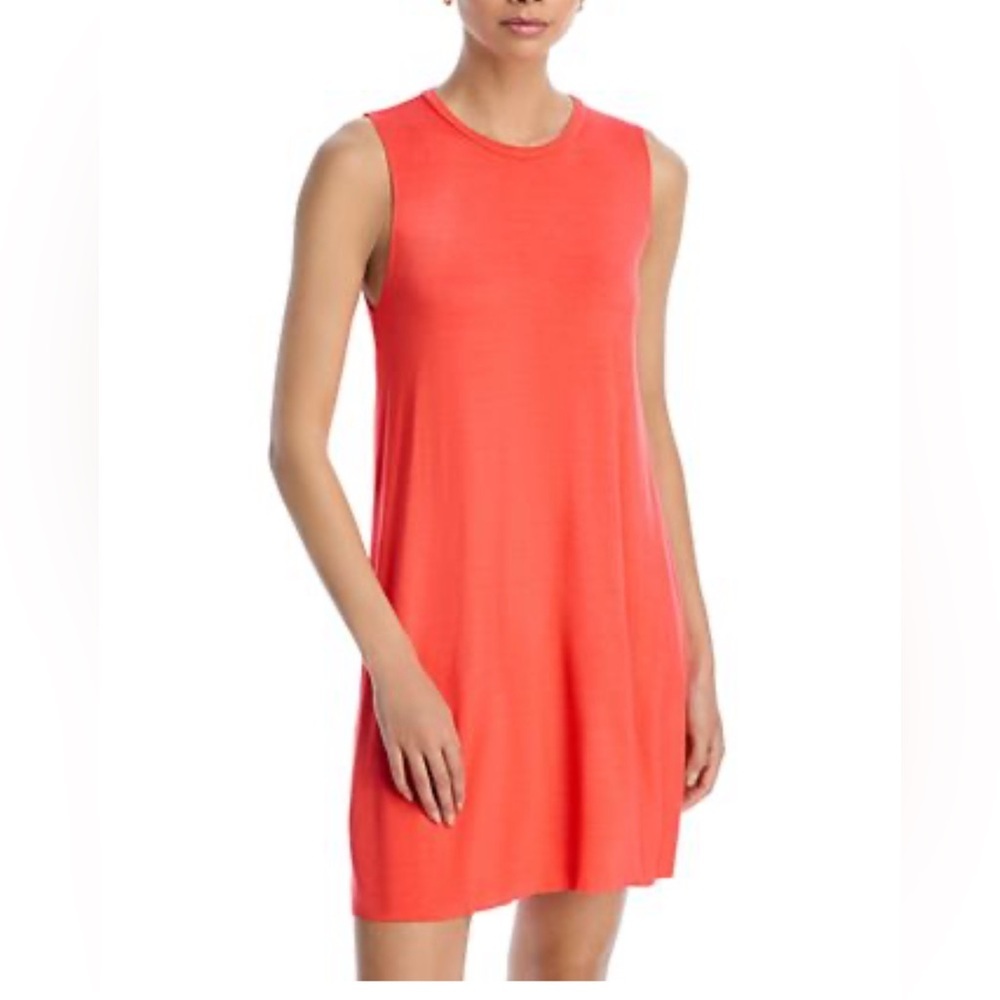 Natural Reflections Tank Sleeveless Dress Women's Size M Orange NWT